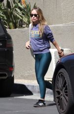OLIVIA WILDE Kicks off Her Friday with Pilates Class in Studio City 04/21/2023