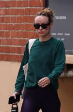 OLIVIA WILDE Leaves a Gym in Los Angeles 04/13/2023