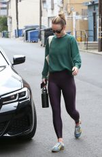 OLIVIA WILDE Leaves a Gym in Los Angeles 04/13/2023