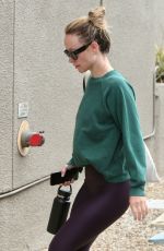 OLIVIA WILDE Leaves a Gym in Los Angeles 04/13/2023