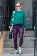 OLIVIA WILDE Leaves a Gym in Los Angeles 04/13/2023