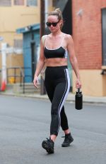 OLIVIA WILDE Leaves Intense Workout at a Gym in Studio City 04/17/2023