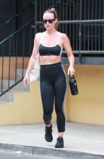 OLIVIA WILDE Leaves Intense Workout at a Gym in Studio City 04/17/2023