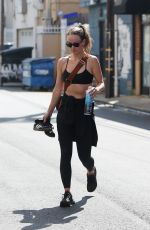 OLIVIA WILDE Leaves Tracy Anderson Gym in Studio City 04/26/2023