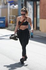 OLIVIA WILDE Leaves Tracy Anderson Gym in Studio City 04/26/2023