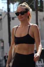 OLIVIA WILDE Starts Her Day with a Workout in Los Angeles 04/20/2023