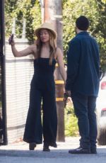 OLIVIA WILDE Taking Her Daughter to a Music Class in Los Angeles 04/08/2023