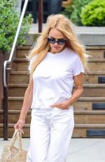 PAMELA ANDERSON Out Shopping in Malibu 04/10/2023