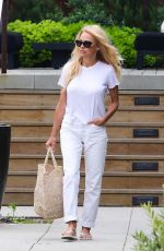 PAMELA ANDERSON Out Shopping in Malibu 04/10/2023