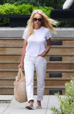 PAMELA ANDERSON Out Shopping in Malibu 04/10/2023