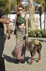 PARIS JACKSON Arrives at Revolve Party at Coachella 2023 Music Festival in Indio 04/15/2023