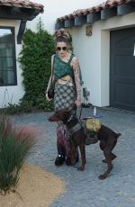 PARIS JACKSON Arrives at Revolve Party at Coachella 2023 Music Festival in Indio 04/15/2023