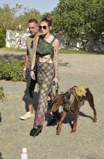 PARIS JACKSON Arrives at Revolve Party at Coachella 2023 Music Festival in Indio 04/15/2023