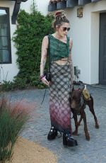 PARIS JACKSON Arrives at Revolve Party at Coachella 2023 Music Festival in Indio 04/15/2023