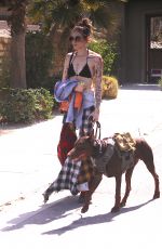 PARIS JACKSON Leaves Lucky Brand Jeans Party at Coachella in Indio 04/15/2023