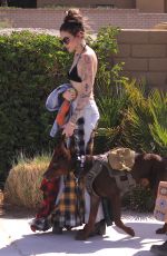 PARIS JACKSON Leaves Lucky Brand Jeans Party at Coachella in Indio 04/15/2023