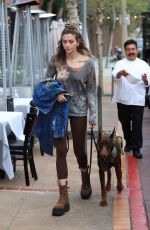 PARIS JACKSON Out with Her Doberman in Los Angeles 04/23/2023