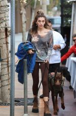 PARIS JACKSON Out with Her Doberman in Los Angeles 04/23/2023