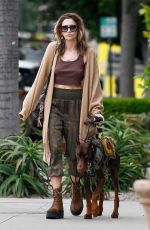 PARIS JACKSON Out with Her Dog in West Hollywood 04/24/2023