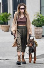 PARIS JACKSON Out with Her Dog in West Hollywood 04/24/2023