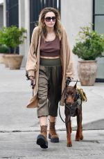 PARIS JACKSON Out with Her Dog in West Hollywood 04/24/2023