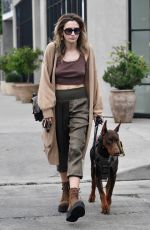 PARIS JACKSON Out with Her Dog in West Hollywood 04/24/2023
