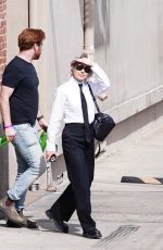 PHOEBE BRIDGERS Arrives at Jimmy Kimmel Live! in Hollywood 04/20/2023