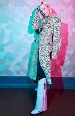 POM KLEMENTIEFF at a Photoshoot, April 2023