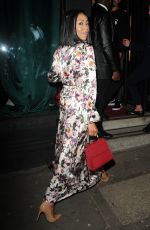 PRECIOUS MUIR Arrives at Mano Mayfair Grand Opening in London 03/30/2023