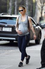 Pregnant CLAIRE DANES Out in New York 04/13/2023