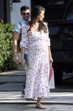 Pregnant NINA SANCHEZ Out in Los Angeles 04/08/2023