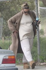 Pregnant PETA MURGATROYD Out and About in Malibu04/17/2023