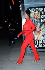 Pregnant RIHANNA and ASAP Rocky Night Out in New York 04/23/2023