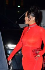 Pregnant RIHANNA and ASAP Rocky Night Out in New York 04/23/2023