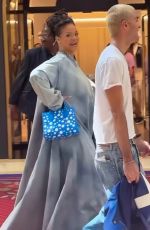 Pregnant RIHANNA Arrives at CinemaCon 2023 in Las Vegas 04/27/2023 