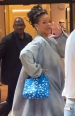 Pregnant RIHANNA Arrives at CinemaCon 2023 in Las Vegas 04/27/2023 