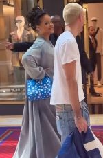 Pregnant RIHANNA Arrives at CinemaCon 2023 in Las Vegas 04/27/2023 