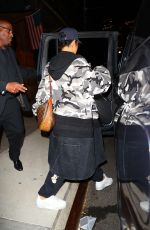 Pregnant RIHANNA Heading to Private Jet Flight Out of New York 04/27/2023