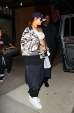 Pregnant RIHANNA Heading to Private Jet Flight Out of New York 04/27/2023