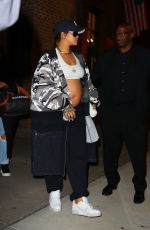 Pregnant RIHANNA Heading to Private Jet Flight Out of New York 04/27/2023