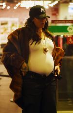 Pregnant RIHANNA Out for Late-night Shopping at Target in New York 04/24/2023