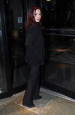 PRISCILLA PRESLEY Arrives at Her Style Show in Newcastle 04/06/2023