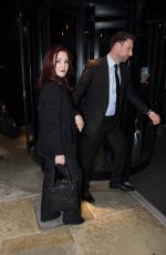 PRISCILLA PRESLEY Arrives at Her Style Show in Newcastle 04/06/2023