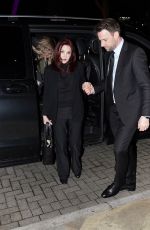 PRISCILLA PRESLEY Arrives at Her Style Show in Newcastle 04/06/2023