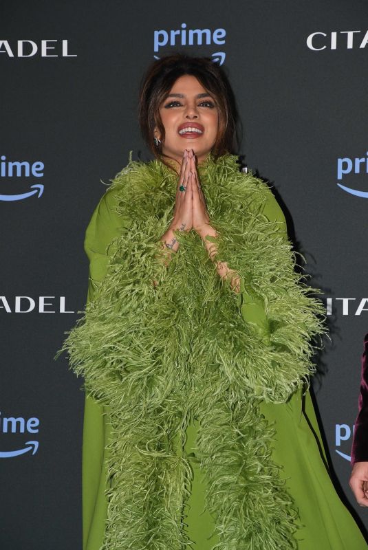 PRIYANKA CHOPRA at Citadel Premiere at Space Cinema Moderno Roma in Rome 04/21/2023