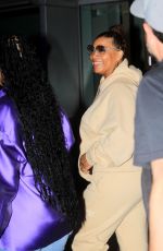 QUEEN LATIFAH Arrives at Kings Game at Crypto Arena in Los Angeles 04/21/2023