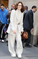 RACHEL BROSNAHAN and ALLY SHEEDY Leaves Today Show in New York 04/13/2023