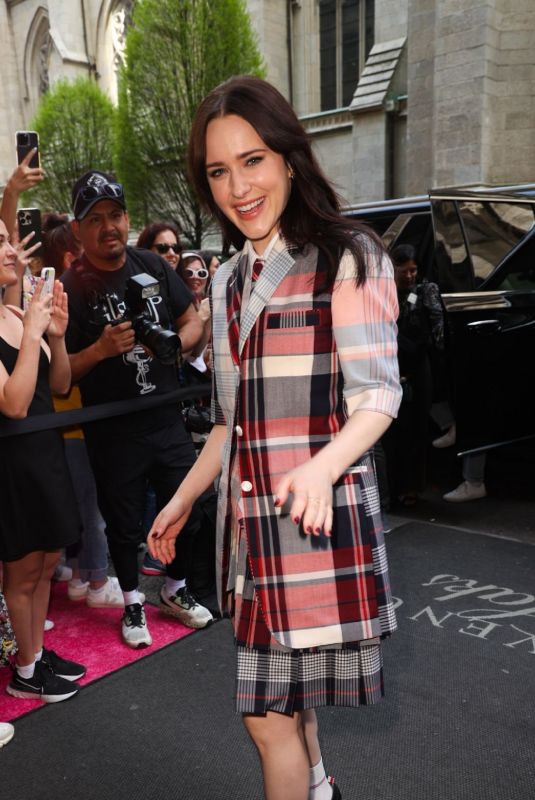 RACHEL BROSNAHAN at Marvelous Mile Takeover Celebrating The Marvelous Mrs. Maisel in New York 04/14/2023
