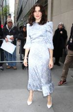 RACHEL WEISZ Arrives at Today Show to Promotes Her New Series Dead Ringers in New York 04/19/2023