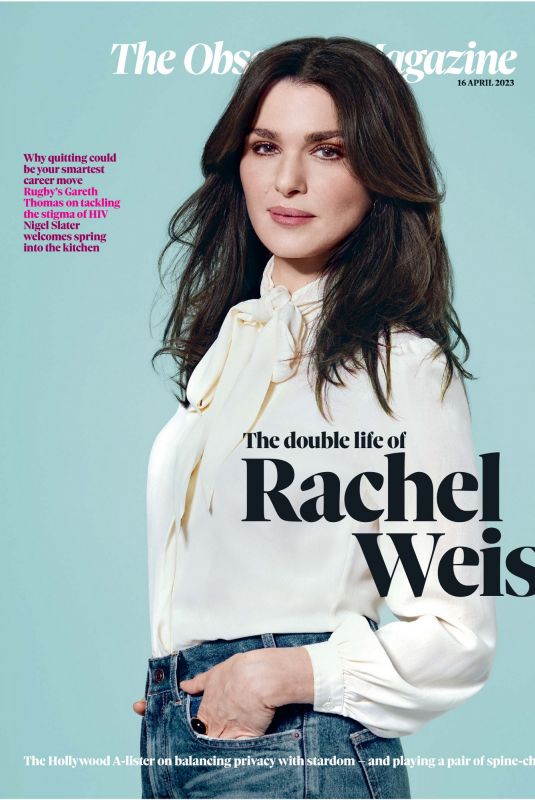 RACHEL WEISZ in The Observer Magazine, April 2023